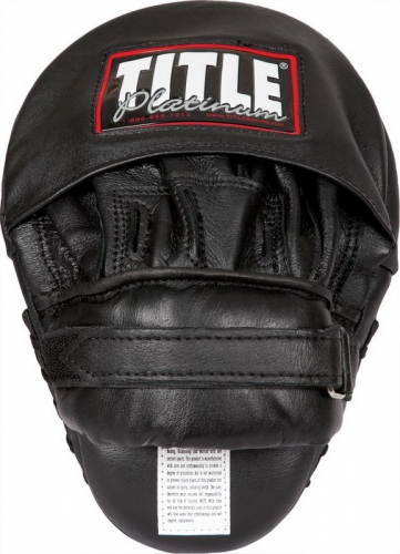 Лапы Title Platinum Punch Mitts Black купити